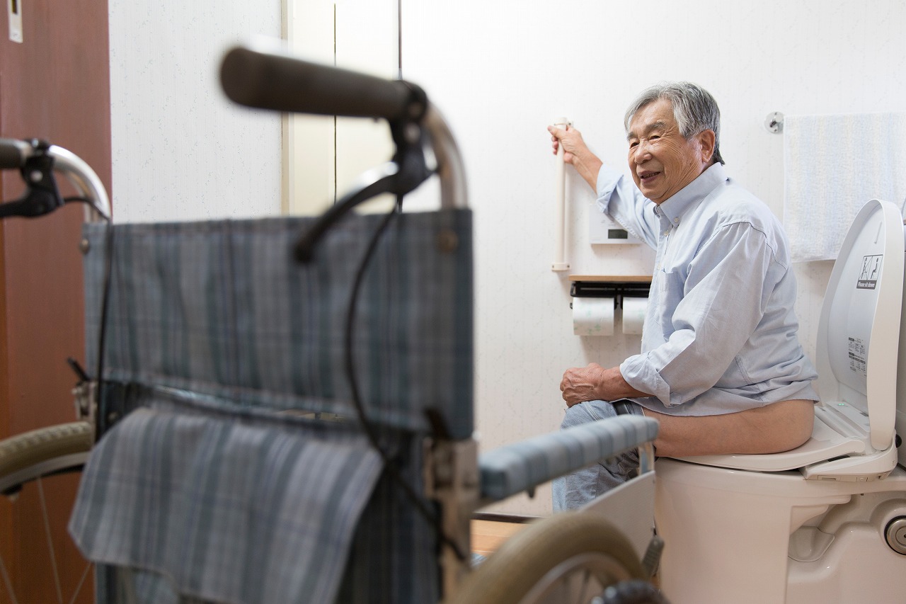 お風呂に入れないニオイ、排泄物のニオイを軽減